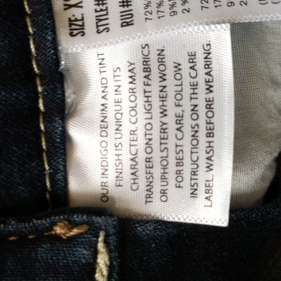 Wallflower Distressed Authentic Jean Overall XS Blue - Picture 10 of 16